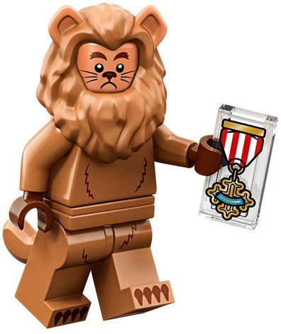 LEGO Minifigure-Cowardly Lion-Collectible Minifigures / The LEGO Movie 2-Creative Brick Builders